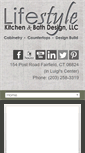 Mobile Screenshot of lifestylekitchenbathdesign.com